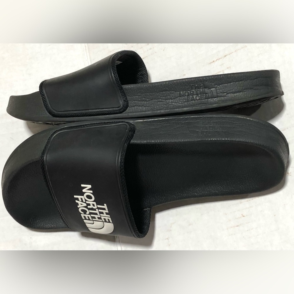 The North Face Black Slide Sandals with Logo - Picture 6 of 9